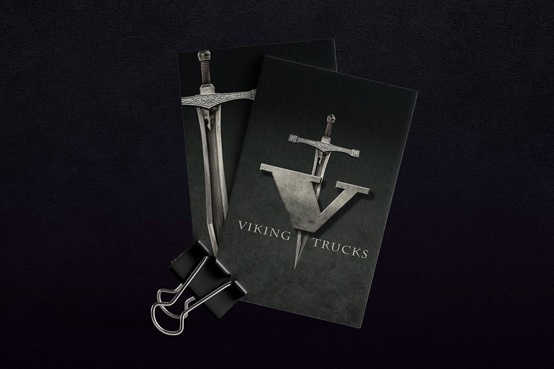 Viking Trucks business cards